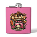 Whiskey Over Fk Boys Flask