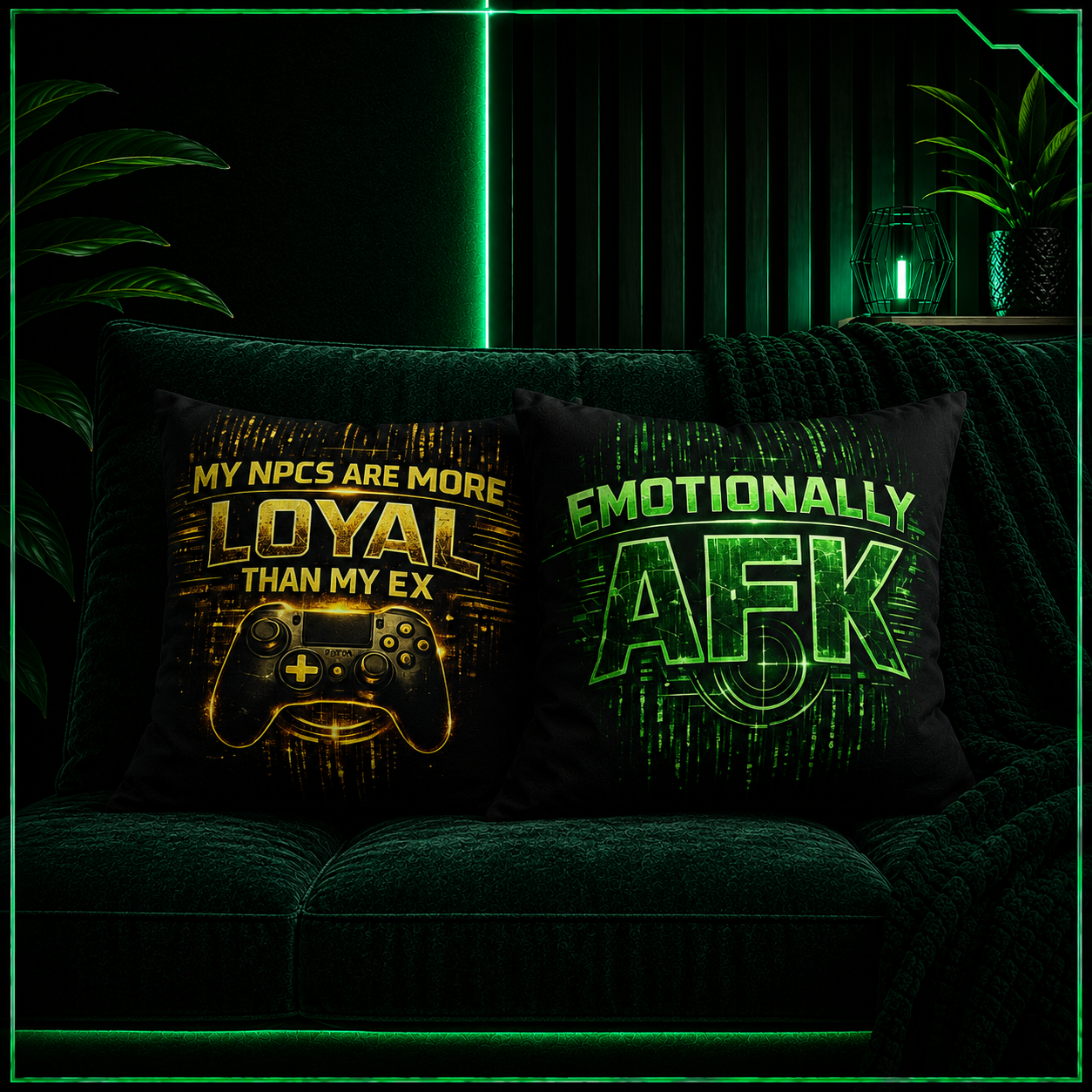 Gamer V1 Double Sided Cushion Cover