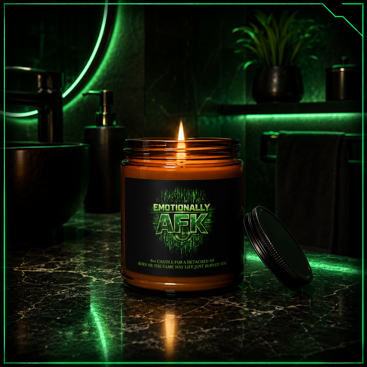 Emotionally AFK Candle