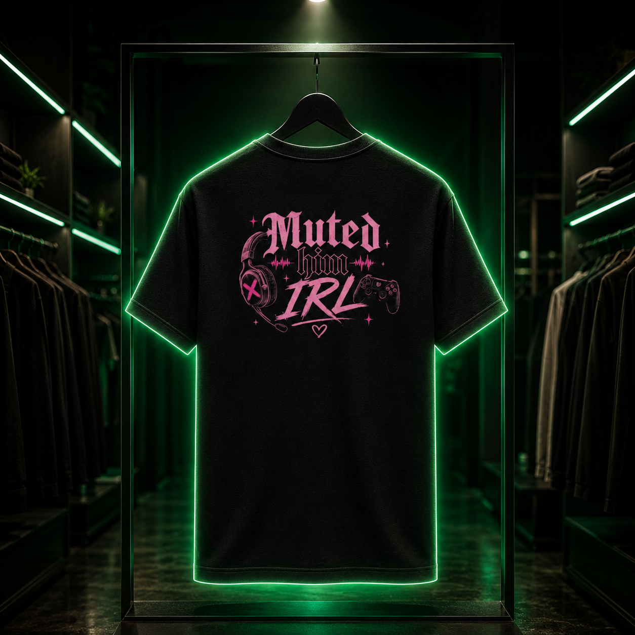 Muted Him IRL Tee