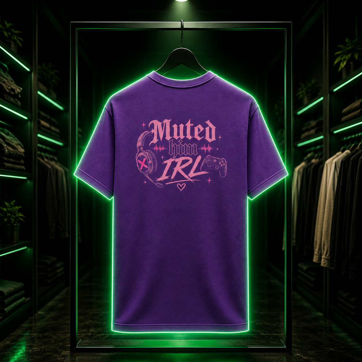 Muted Him IRL Tee