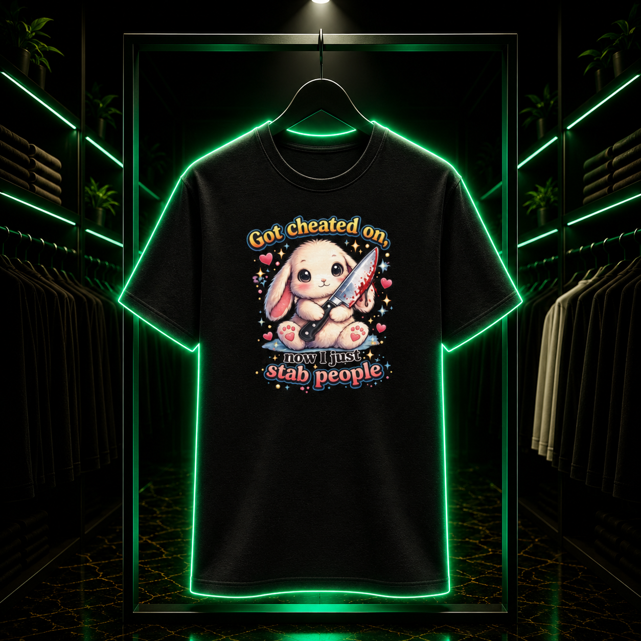 Stabby Bunny Tee