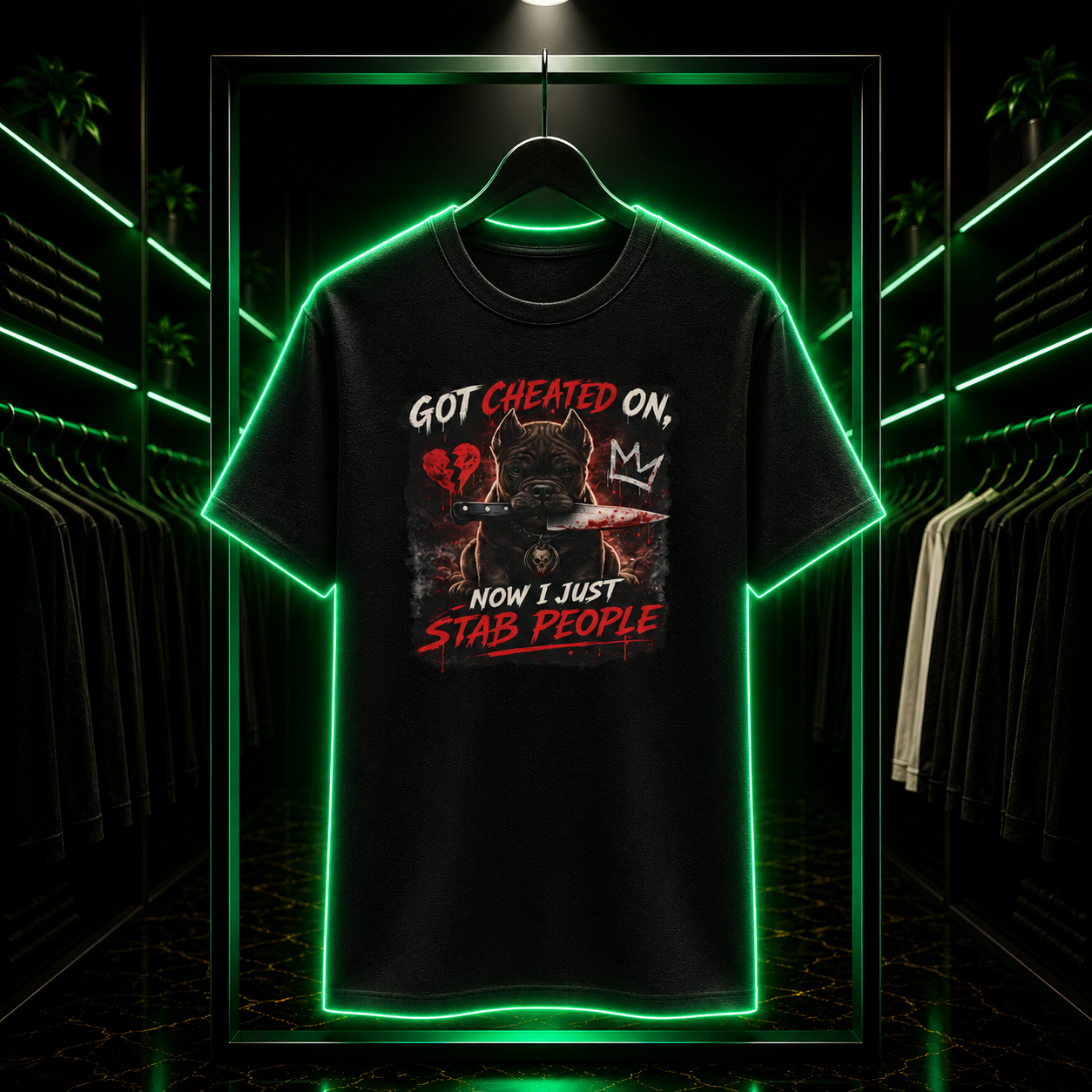 Stabby Puppy Tee
