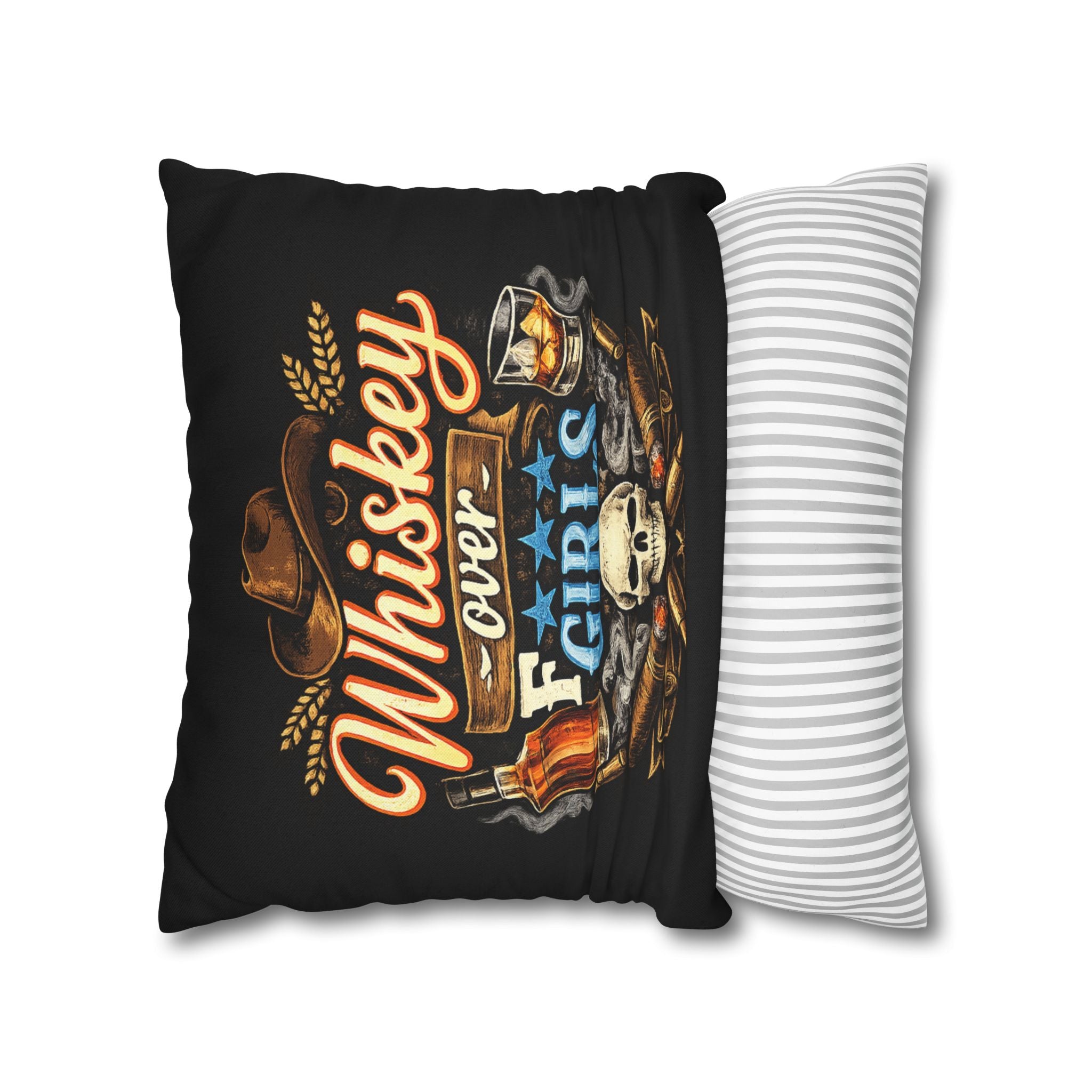 Mens Double Sided Cushion Cover